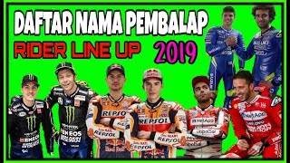 Download lagu Rider Line Up MotoGP 2019, Nama Pembalap dan Tim MotoGP 2019 Terbaru mp3 Download lagu Rider Line Up MotoGP 2019, Nama Pembalap dan Tim MotoGP 2019 Terbaru mp3