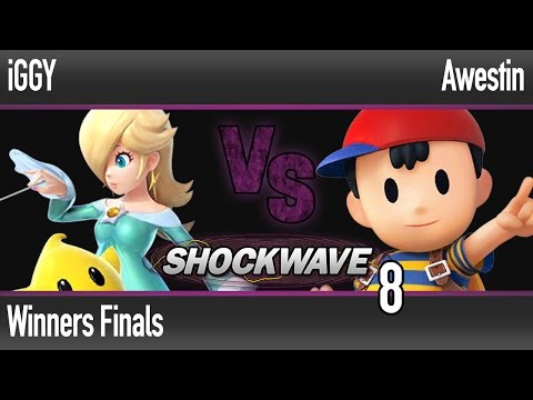 Shockwave 8 - iGGY (Rosalina) vs Awestin (Ness) - Winners Finals