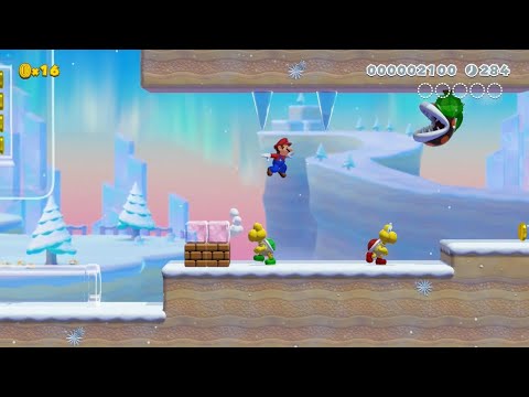 Super Mario Maker 2 - Sub-Zero Snowfield by Octo_Party - No Commentary