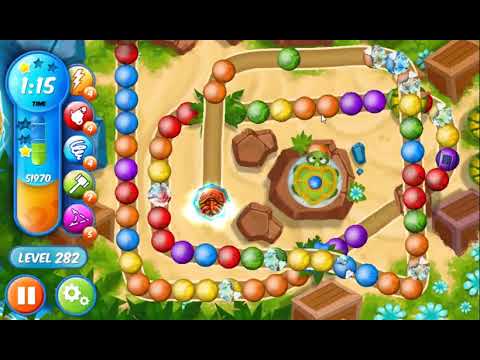 Marble Woka Woka Level 282 - NO BOOSTERS 🐢 | SKILLGAMING ✔️