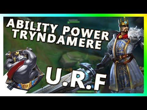 URF 2015 Ultra Rapid Fire AP Tryndamere Gameplay (Commentary) League of Legends