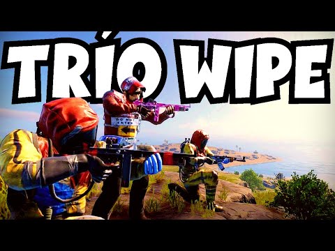 ¡EL PROGRESO DE UN TRÍO EN DÍA DE WIPE! Rust Console (New Gen) Día 1 de Wipe