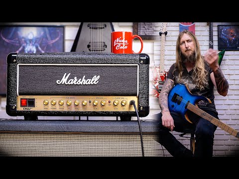 Marshall DSL20HR 2-Channel 20-Watt Guitar Amp Head 2018 - Present - Black image 3