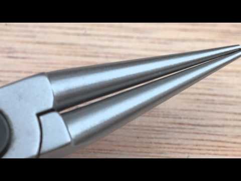Tronex 731 long round nose pliers demo & review