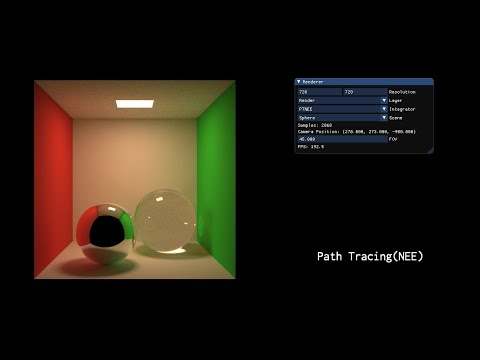 Pure Path Tracing vs Next Event Estimation