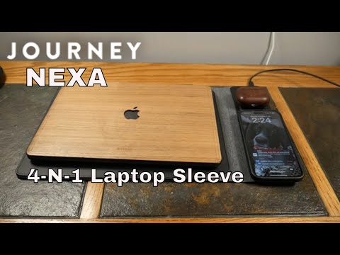 Túi Đựng Laptop Kiêm Sạc Không Dây NEXA 4-in-1| Giải Pháp Tăng Năng Suất Cho WorkSpace Di Động