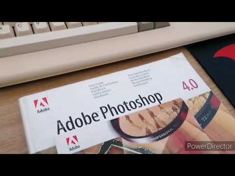 Photoshop on a classic Amiga 1200 with Vampire v1200 and Shapeshifter