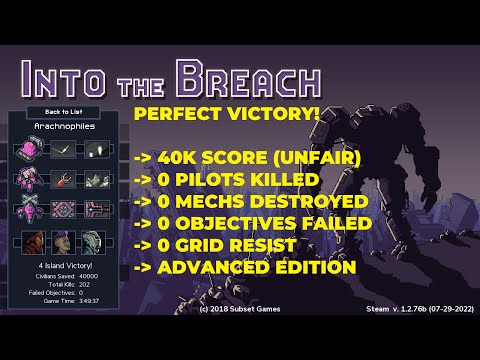 Into the Breach AE 40k Perfect Victory Unfair (Arachnophiles)