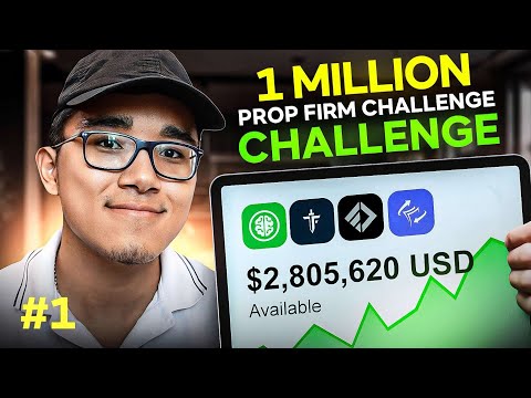 1 Million Dollar Prop Firm Challenge Documentary - EPISODE 1