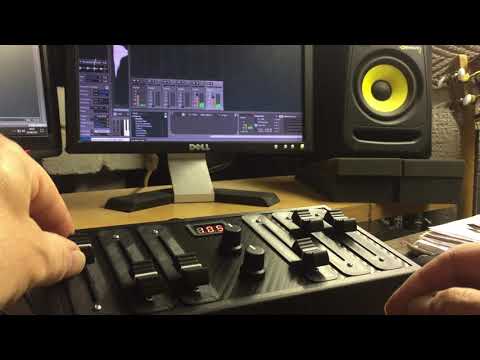 Controlling 6 channels on Renoise with multi-slider MIDI Controller