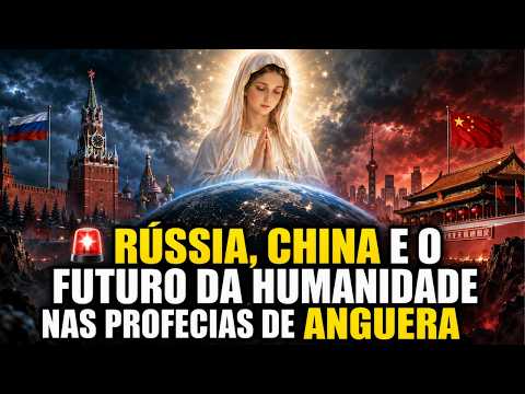 🚨 RÚSSIA, CHINA E O FUTURO DA HUMANIDADE NAS PROFECIAS DE ANGUERA