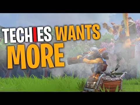 Techies Wants More! - DotA 2 Funny Moments