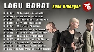 Download lagu Lagu Barat Slow Enak Didengar SPOTIFY PLAYLIST 2023 🎵 Rockabye Bad Habits See You Again mp3