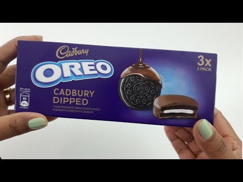 Cadbury OREO Dipped /Cadbury Dipped Cookie REVIEW