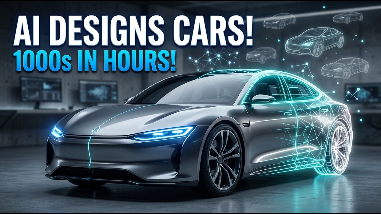 Generative AI Revolutionizes Car Design: Thousands of Concepts in Hours!