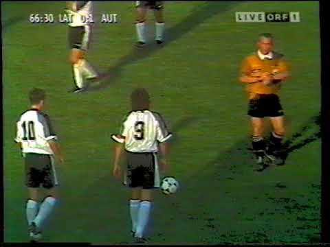 Lettland - Österreich 1:3 - WM Quali 1997