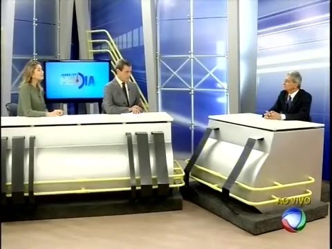 ENTREVISTA AO JORNAL DE MEIO DIA NA TV GAZETA - RECORD 