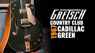 Video thumbnail for 1967 Gretsch Country Club Cadillac Green | CME Vintage Gear Demo | Zach Avery by Chicago Music Exchange