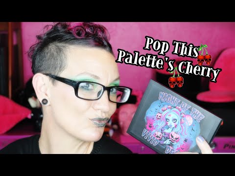 Pop This Palette's Cherry: Night of the Vivid Dead | New Makeup Release | Best Indie Makeup Brands