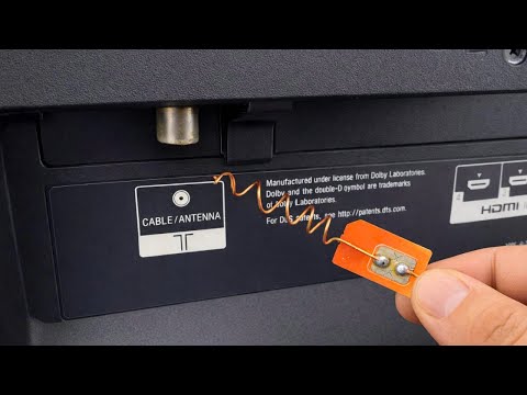 Coloca una tarjeta SIM detrás de tu televisor y observa cómo sucede algo inesperado.