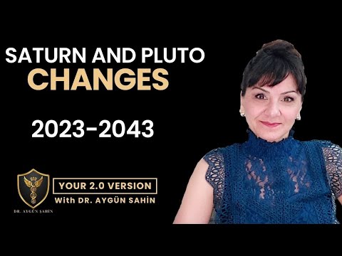 To which HOUSES do #Saturn and #Pluto shift to between 2023-2043? | Dr. Ayguen Sahin