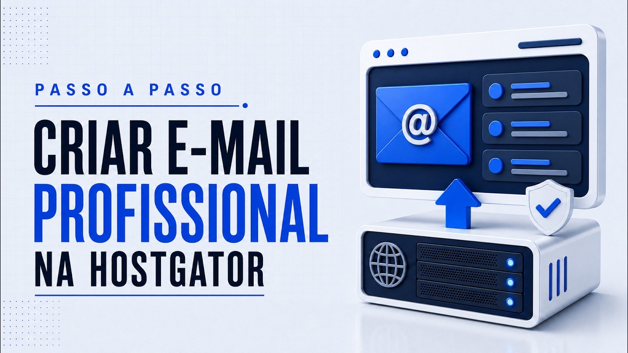 Aula 6 - Como Criar E-mail Profissional para Seu Negócio na HostGator