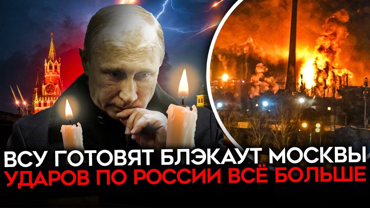 ПЛАН БЛЭКАУТА В МОСКВЕ. Украина расширяет удары по России