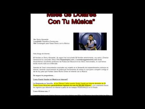 Como Vender tus pistas y Beats reggaeton hiphop