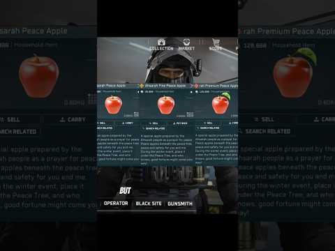 AHSARAH PEACE APPLE EVENT #deltaforcecreator #deltaforce #deltaforcegame