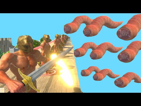 Epic!!! Run Away from The Bloop - Animal Revolt Battle Simulator