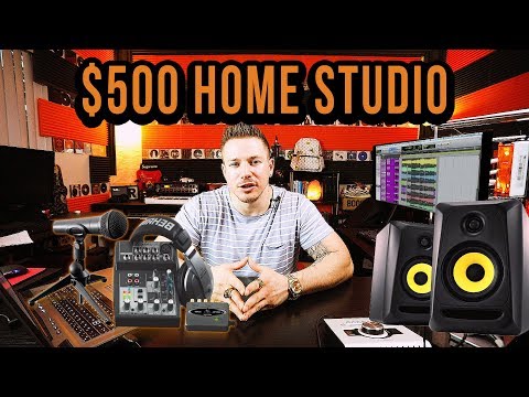 How To Build A Complete Home Studio - $500 Budget - SmartRapper.com