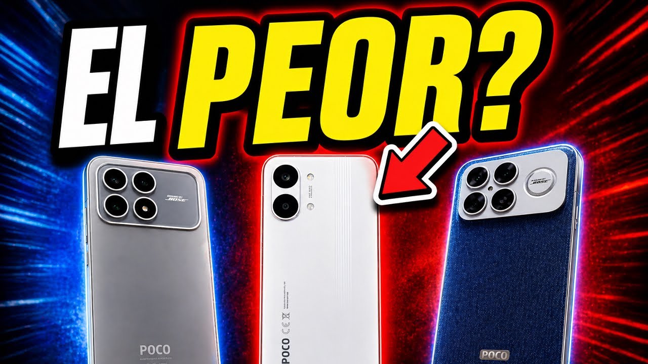Poco X8 Pro Max NO SUPERA al Poco F8 Ultra ni al Poco F8 Pro?