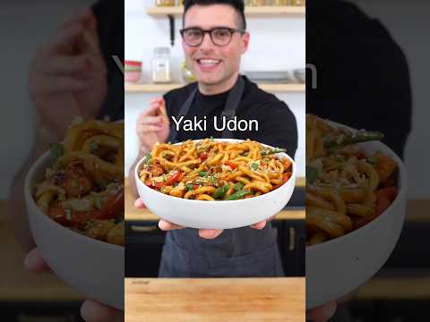 Macarrão Yaki Udon (receita de 20 minutos)