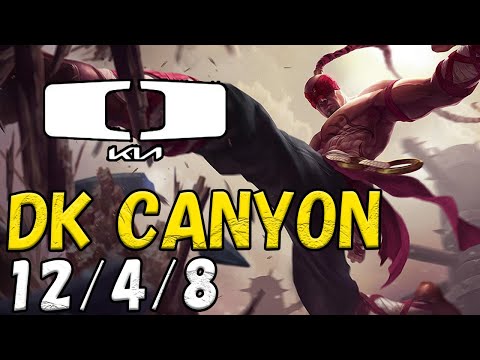 DK Canyon リー・シン(Lee Sin) VS ニダリー(Nidalee) JG patch 13.4 KR RANK