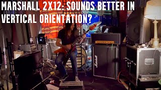 Video thumbnail for Marshall 1936 2x12 Cabinet: Horizontal or Vertical Orientation for Best Sound? by Chad Etchison