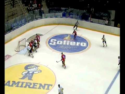 Försäsong Modo-AIK, andra perioden: 0-3 Viklund och Rosén.