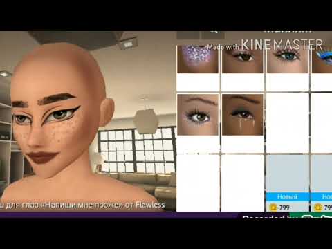 Делаем черты лица и одежду в Avakin life