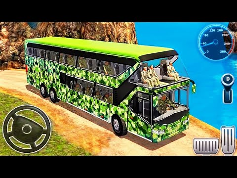 Army Bus Coach Driving Simulator - US Military Transport (2020) - New Best App GamePlay