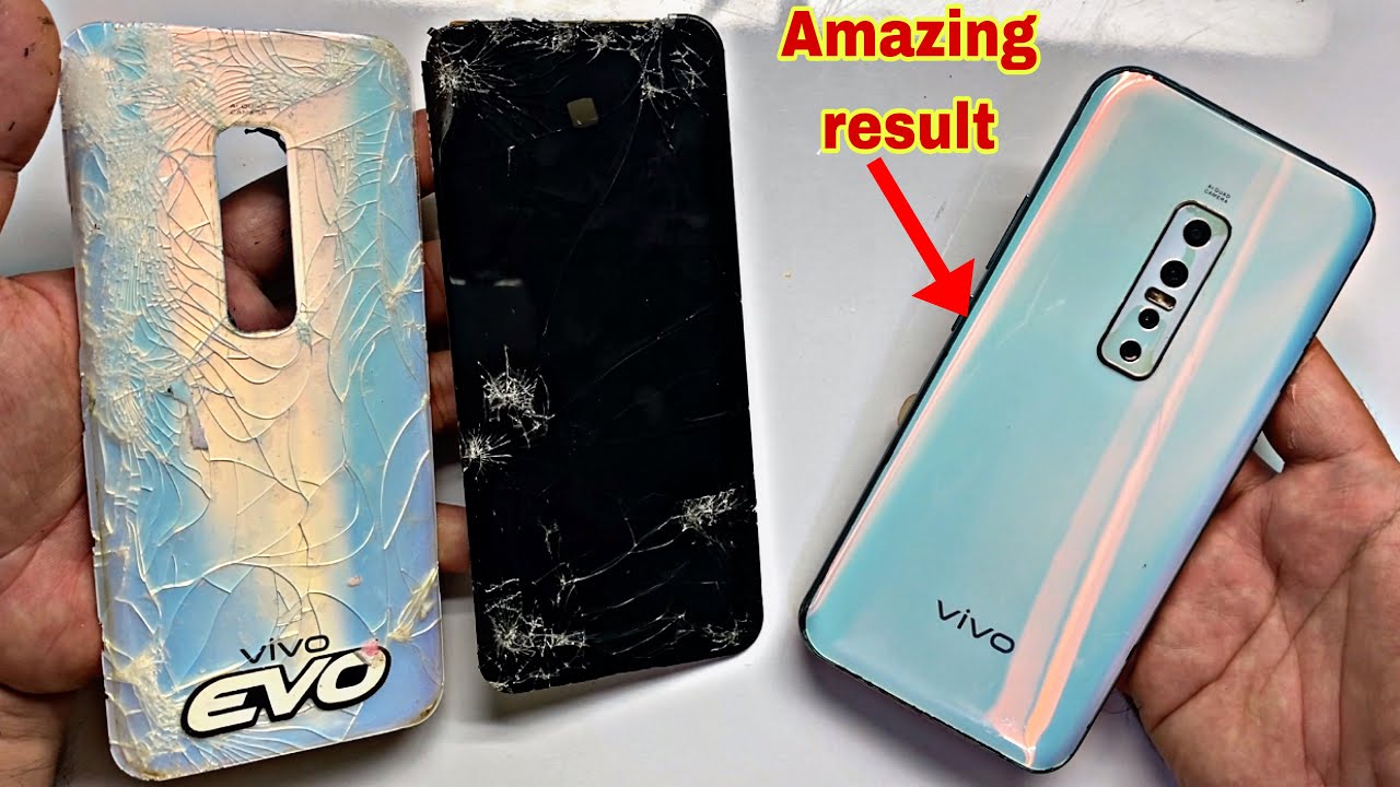 Vivo V17 Pro Lcd & Back Glass Replacement-Satisying Repair / Restore Desroyed Phone/