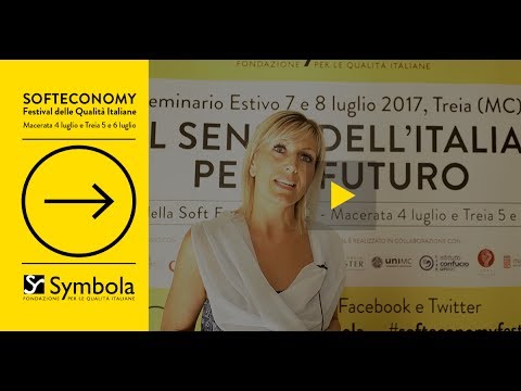 FESTIVAL SOFT ECONOMY 2017 - Intervista ad Antonella Nalli