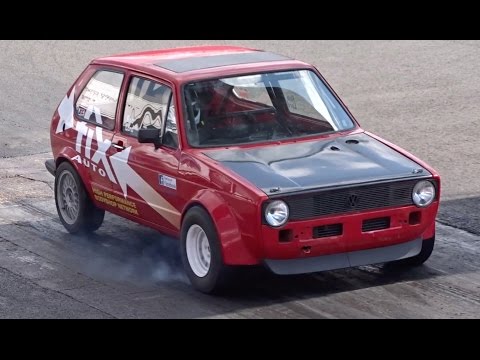 The Quickest fwd VW MK1 Golf in the UK - 10.8 @ 121 mph