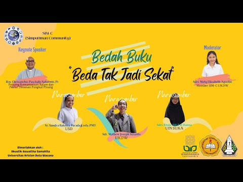 [WEBINAR] BEDAH BUKU “Beda Tak Jadi Sekat: Merayakan Merawat Keberagaman NKRI”