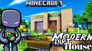 🔴Minecraft: Modern Dirt House