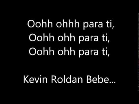 Sensacion Hermosa Kevin Roldan Letra