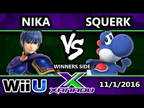 S@X 174 - Nika (Marth) Vs. Squerk (Yoshi) - SSB4 Tournament - Smash for Wii U - Smash 4