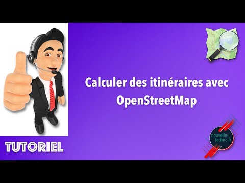 OpenStreetmap Créer des itinéraires
