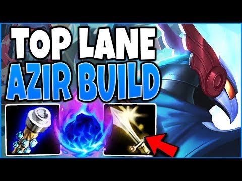 TOP LANE AZIR BUILD 🔥 THIS CHAMPION IS INSANELY POWERFUL 🔥 Top Azir vs Aatrox Season 9 Gameplay