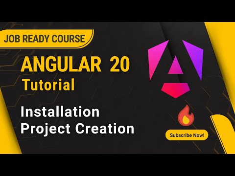 Angular 20 Tutorial for Beginners | Setup Environment & Install Angular 20
