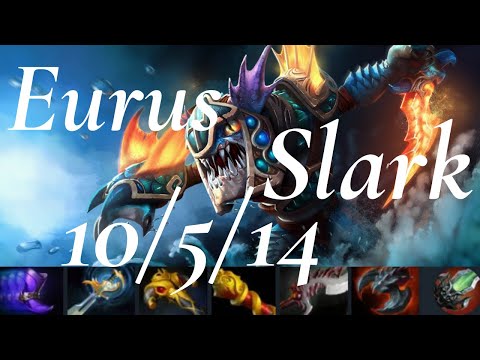 Eurus mid Slark vs Void Spirit, Anti-Mage - 16K comeback, my Goddess: Luna - dota2