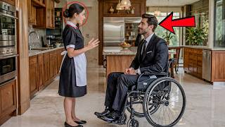 MILIONÁRIO VIVIA SEM SORRIR… ATÉ A EMPREGADA FAZER ALGO NO PRIMEIRO DIA QUE MUDOU SEU DESTINO